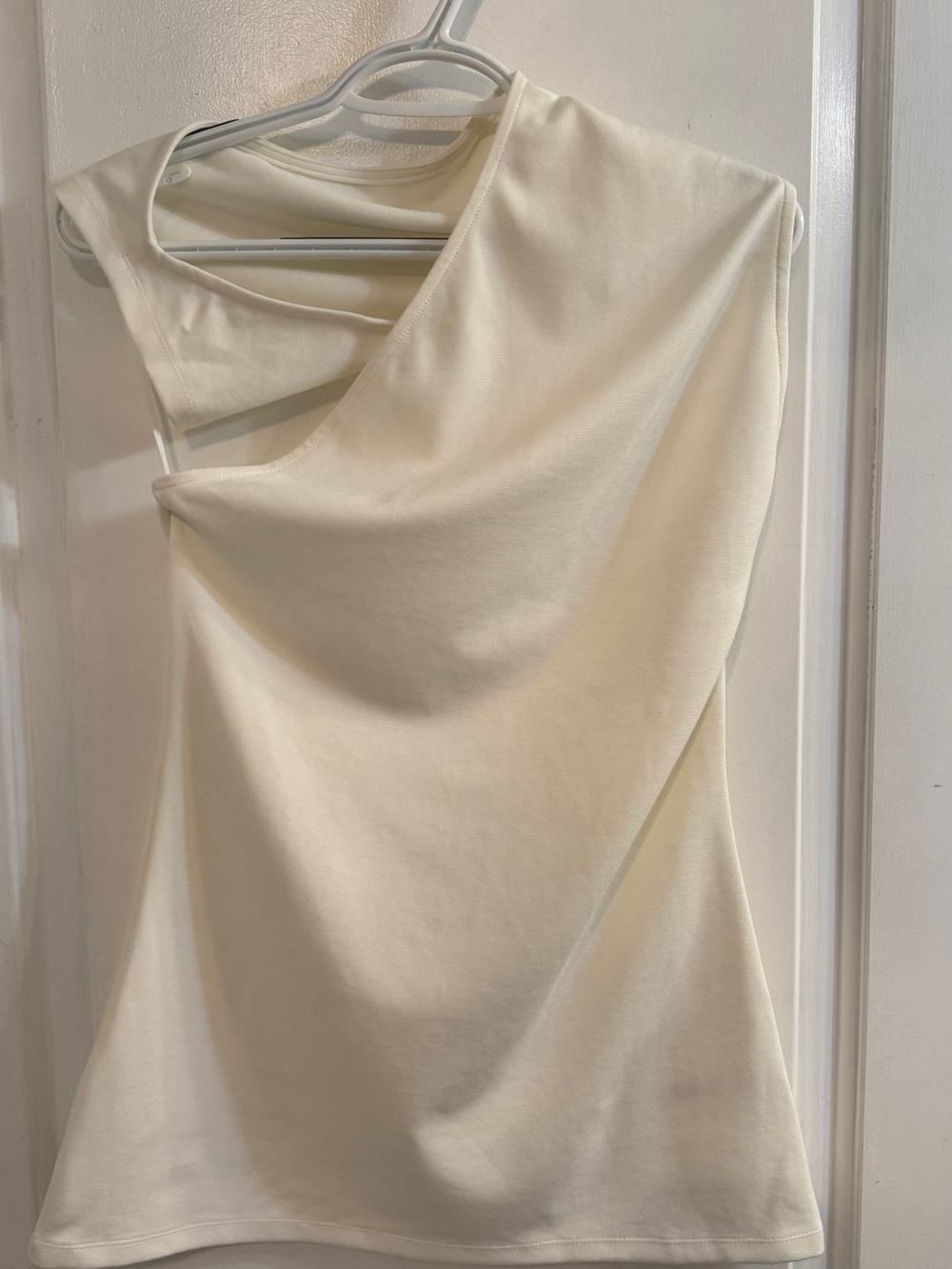 Marcella NYC Manhattan Sleeveless Top Off White